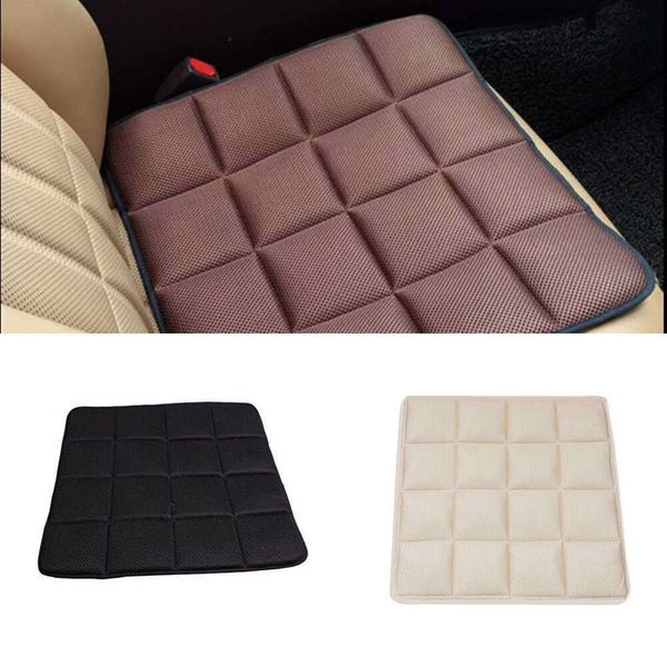 Mise à niveau 45Cm * 45Cm charbon de bambou respirant housse de coussin de siège de voiture coussin maison ménage bureau été refroidissement ventiler tapis de chaise