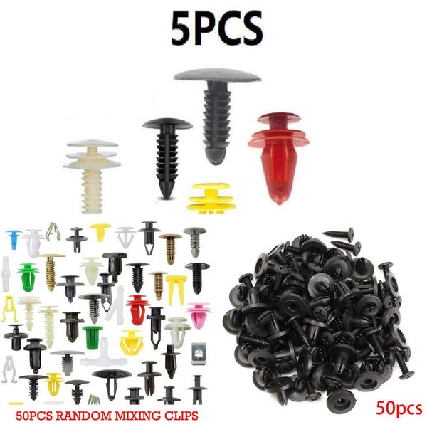 Mise à niveau 5 50/100 pièces ATV pare-chocs fixation Rivet Clips voiture retenue carénage corps garniture panneau vis bouchon pour Polaris Sportsman XP Rangers RZ