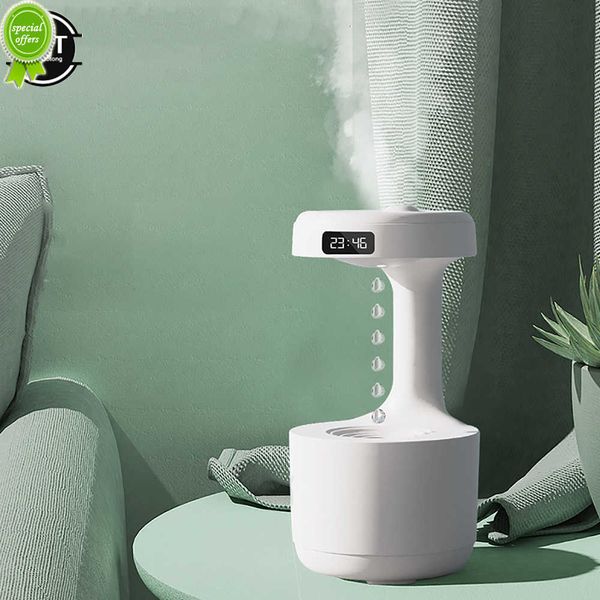 Mise à niveau Anti-gravité USB humidificateur d'air purificateur d'air à ultrasons 800ML lévitation gouttes d'eau brumisateur parfum aromathérapie