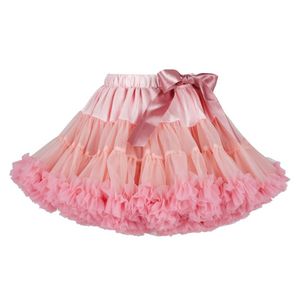 Mise à niveau bébé filles Tutu jupe robe pour enfants jupes en Tulle gonflées pour enfants jupes de ballet moelleuses fête princesse fille vêtements 2634