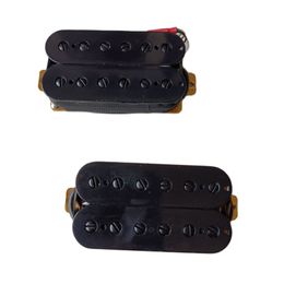 Upgrade zwart 12 Magneet Humbucker Pickups 4c Dirigent met kabelboom voor Gibson Gitaar 1 Set