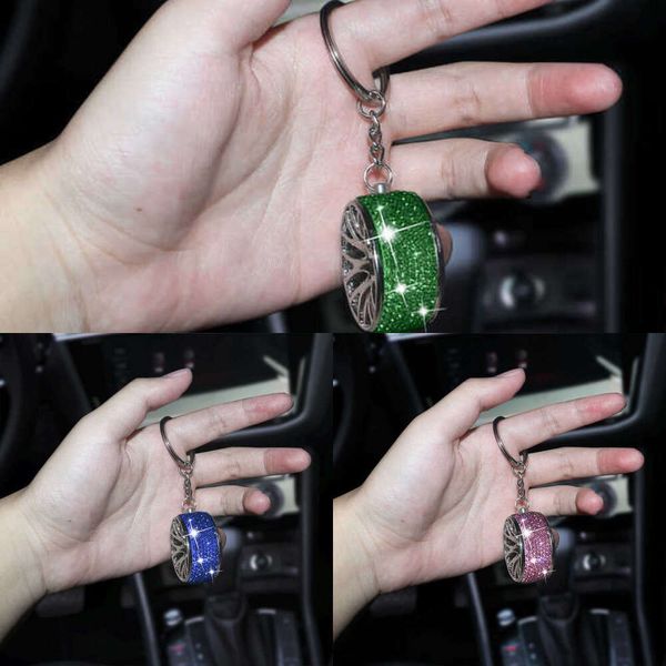 Mise à niveau Bling voiture porte-clés pendentif à breloque porte-clés sac sac à main boucle voiture clés porte-ornement de voiture diamant accessoires de voiture pour femme