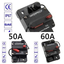 Upgrade Merk 30A 40A 50A 60A 70A 80A 100A 120A 150A 200A 250A 300A AMP Stroomonderbreker Zekering Reset 12-48V DC Auto Boot Auto Waterdicht