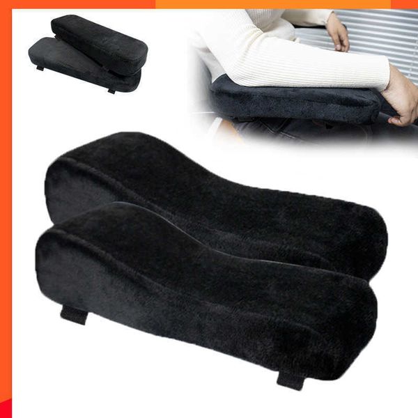 Coussin en mousse à mémoire de forme pour accoudoir de voiture, coussin de main, oreiller de coude, tapis de Support doux et confortable pour voiture, maison, bureau, chaise de jeu