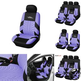 Funda protectora para asiento de coche, juego completo, ajuste universal para 95% SUV, camión, sedán, furgoneta, 3 cremalleras, reposabrazos trasero, compatible con airbag interior