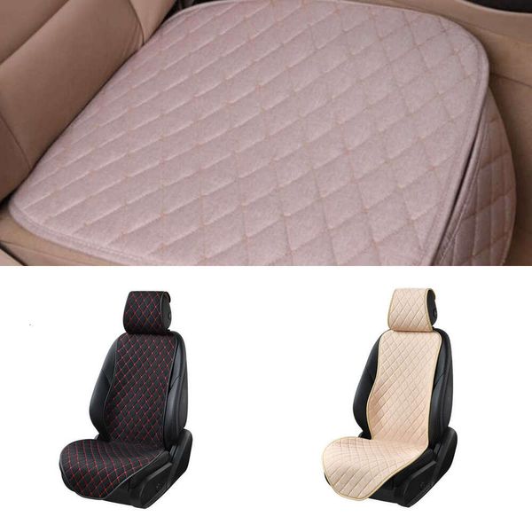 Housse de protection de siège de voiture améliorée, tapis de coussin de siège avant et arrière avec dossier pour intérieur d'automobile, camion, SUV ou camionnette