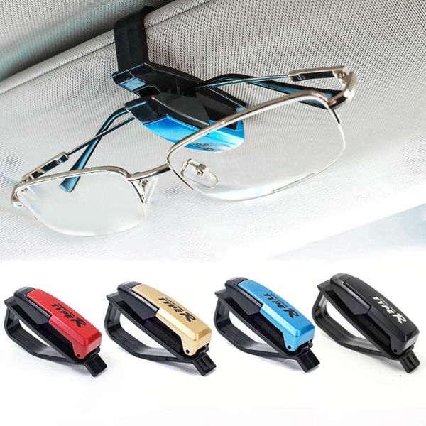 Mise à niveau de la boîte à lunettes de pare-soleil de voiture, Clip de lunettes de soleil, porte-carte universel, support de billet, fixation automatique, étui à stylo, accessoires de voiture