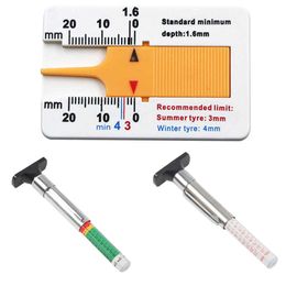 Upgrade Autoband Bandenprofiel Dieptemeter Meter Auto Bandenslijtage Detectie Meetinstrument Remklauw Diktemeters Auto Tool