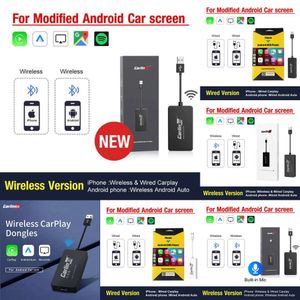 Upgrade Carlinkit USB Wireless CarPlay Dongle Wired Android Ai Box MirrorLink Car Multimedia Player Bluetooth Auto Connect