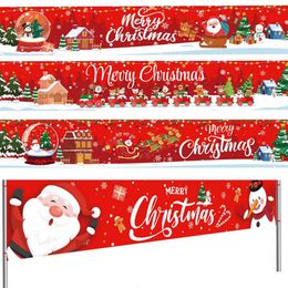 Upgrade Kerst Outdoor Banner Vrolijk Kerstfeest Decoraties Voor Huis 2023 Outdoor Decor Xmas Navidad Noel Natal Gelukkig Nieuwjaar 2024