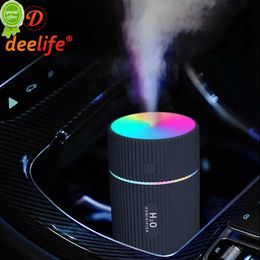Upgrade Deelife auto luchtluchtbevochtiger diffuser aroma Auto mist spuitsprayer draagbare nano spraybevochtiger mist