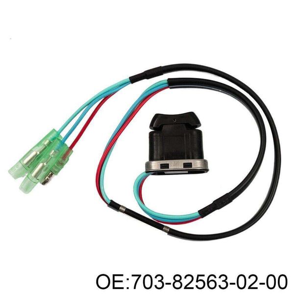 Mise à niveau du boîtier de télécommande avant, interrupteur de levage et d'inclinaison hors-bord adapté au moteur Yamaha 703-82563-02 Y9n2, mise à niveau