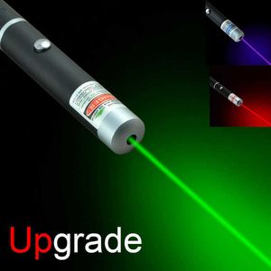 Upgrade Laser Pointer High Power Laser Pointer Pen Sight Green Blue Red Hunting Laser Military Hunting Light