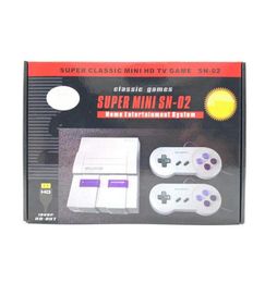 Upgrade Mini -behandeld Video Game Player SNES 8bit HD kan 821 Games TV Output Game Console Support opslaan TF -kaart DHL9913041