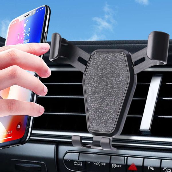 Soporte para móvil de coche multifunción mejorado, salida para salpicadero de coche, GPS, soporte de montaje para teléfono inteligente para IPhone, IPad, soporte tipo Clip