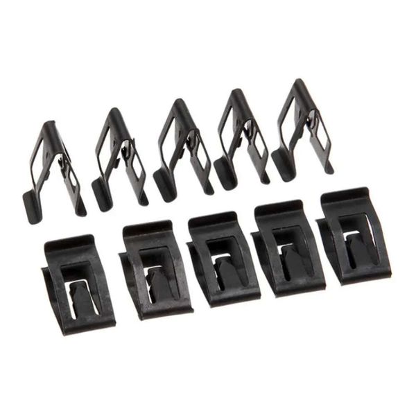 Améliorez la nouvelle voiture de 10pcs Decca Buckle GM devant la console le panneau de tableau de bord Clip métal décoratif aux accessoires Auto Fastnene