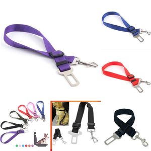 Upgrade Nieuwe Dier Hond Huisdier Autostoeltje Gordel Harnas Terughoudendheid Lead Leash Clip Honden Benodigdheden Accessoires voor Reisstoelhoezen