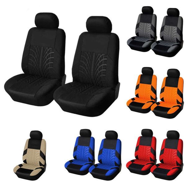 Ensemble complet de housses de siège de voiture, respirantes, pour piste de pneu, Emed, pour voiture, camion, SUV, Van, matériau en Polyester Durable, mise à niveau, nouveau