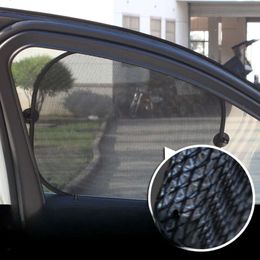 Amélioration de la nouvelle voiture universelle Net Yarn Sunshade Cover Balking Pliage Visor Reflector Wicshield Auto Window Sun Shade Protect Accessoire