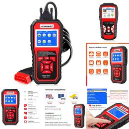 Upgrade Nieuwe OBD2 ODB2 Auto Diagnostische KONNWEI KW850 Volledige Functie Diagnose Auto Scanner Universele OBD Motor Code Reader