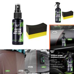 Upgrade nieuwe kunststofrestaurator Terug naar zwartglanzende reinigingsproducten Autopolish en reparatiecoatingrenovator voor autodetailing