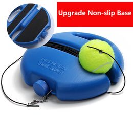 Améliorer le kit de partenaire d'outil de formation unique de l'entraîneur de balle de tennis non glissé Kit pour débutant pour débutant