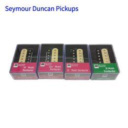 Mise à niveau des micros Seymour Duncan Alnico Hot Rodded Humbucker Zebra JAZZ et SH4 JB modèle 4C guitare en stock