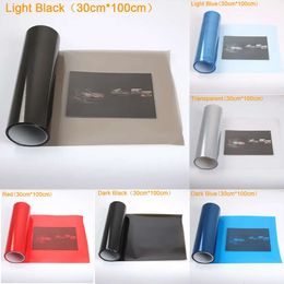 Upgrade Styling Nieuwste 13 Kleuren 12 "X 40" 30CMX100CM Auto Licht Koplamp Achterlicht Tint styling Waterdichte Vinyl Film Sticker