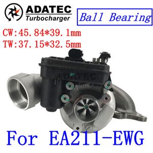 Actualización Turbo EA211-EWG para VW Golf Bora Jetta Sagitar Lavida Tiguan Passat Audi A3 Q3 1.4 TSI Rodamiento de bolas KP38 Turbina 16389700000 Híbrido 04E145702G