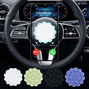 Upgrade Universele Auto Dashboard Zuig Telefoon Houder Zelfklevende Siliconen Sticker Telefoon Stand Hand Mobiele Apparaat Mount Interieur Accessoires