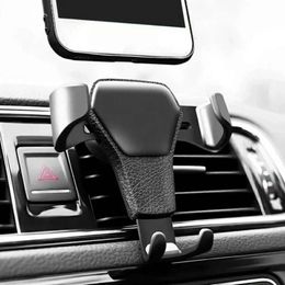 Mettre à niveau Universal Gravity Auto Car Air Air Vent Clip Mot Phone Mobile Phone TelePle Stand Support Support