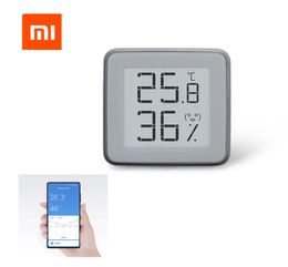 Version de mise à niveau Xiaomi MMC Eink Screen BT20 Smart Bluetooth Thermomètre L'hygromètre fonctionne avec Mijia App Home Gadget Tools6075335