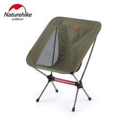 Mise à niveau élargie chaise pliante extérieure Portable loisirs croquis plage Camping pêche en alliage d'aluminium chaise de lune 240319