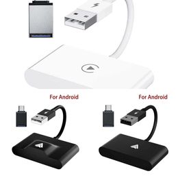 Mettre à niveau l'adaptateur de carplay sans fil pour iPhone Android 5GHz Adaptateur de voiture automatique sans fil WiFi