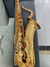 Renforcement double nervure amélioré 875 goutte B ton saxophone ténor professionnel bouton abalone sensation la plus confortable sax ténor 00