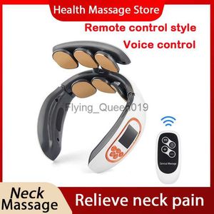 Verbeterde nekbeschermer Intelligent oplaadbare stemhals Massager Verwarming Micro Current Massager voor huishoudelijk gebruik HKD230812