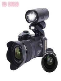 Cámara de polo Protax Professional actualizada SLR D7300 16M Mega Pixels HD Digital con Lensexquise minorista intercambiable Lensexquise Box6964060