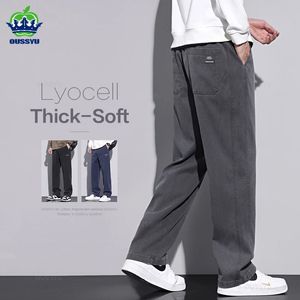 Pantalon pour hommes en tissu lyocell doux et doux