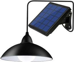 Upgraded Solar-hanglampen met afstandsbediening, Solar Powered Shed Lights Outdoor / Indoor, Auto Aan / Off Hanging Shed Lamp voor Schuur