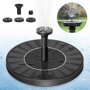 Upgraded Solar Water Fountain Pool Fall Bird Bath Free Standing Pump Garden Decor solaire # 9 210713