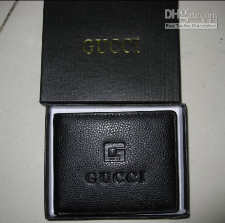 mens leather gucci wallet