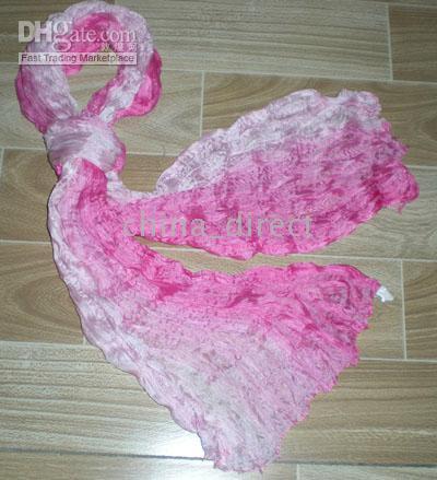 Ladies Silk Neck Scarves Silk Scarf Wraps Shawls Ponchos Sjal Christams Gift 15pcs / Lot # 1664