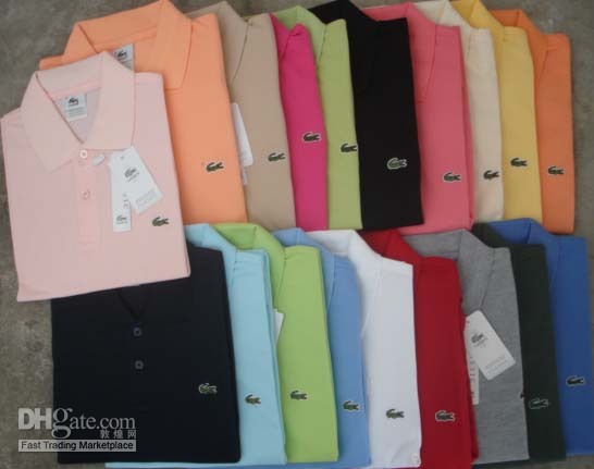 lacoste polo dhgate