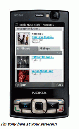 Freeshipping Style Nokia N95 8gb Black Cellphone Original