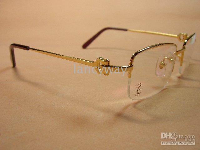 Cartier 280093 Half Rim Glasses Frame 