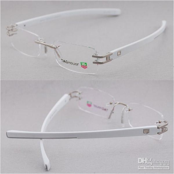 Tag Heuer 3357 Rimless Five Colors Glasses Frame Eyeglass Frames Fangle