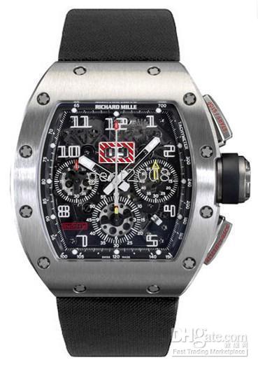 Richard Mille Rm 011 Felipe Massa Flyback Chronograph Mens Wristwatch First Wrist Watch Digital Wrist Watches From Gent2008 124 51 Dhgate Com
