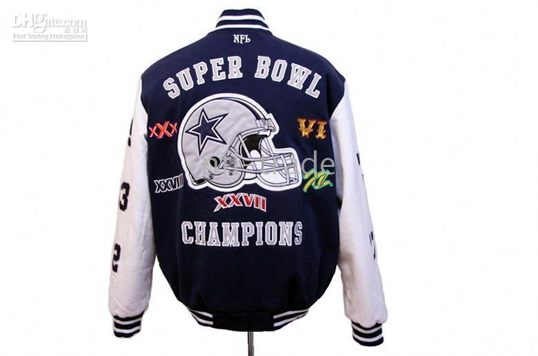 2019 NEW!!! NFL Dallas Cowboys Super Bowl Champions Jacket Size M,L,XL