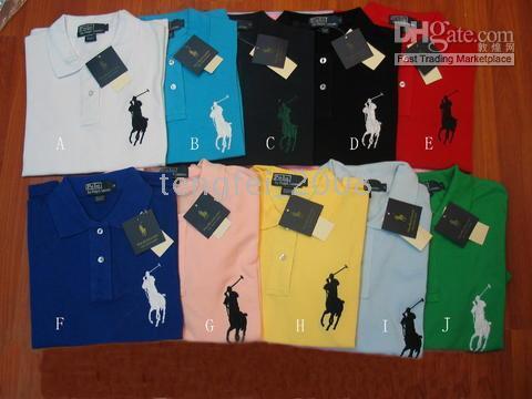 Wholesale Best Quality Gender New Ralph Mens Polo T Shirt Polo Shirts Short Sleeve,1 =5 Units A+17 Mens | DHgate.Com