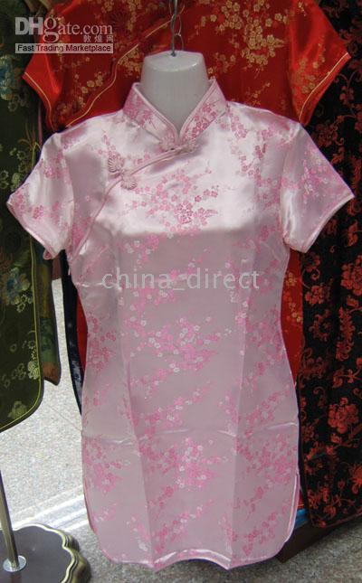 Silk Dress Cheongsam Prom Dresses Qipao gown dress Party dress Girls 20 pcs/lot